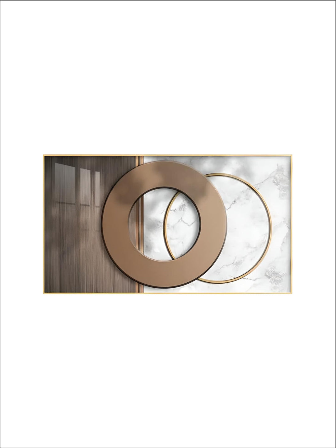 Modern Aesthetics Abstract Sun & Moon Wall Art Fine Art Canvas Prints Pictures For Luxury Loft Living Room Dining Room Lifestyle Art Decor