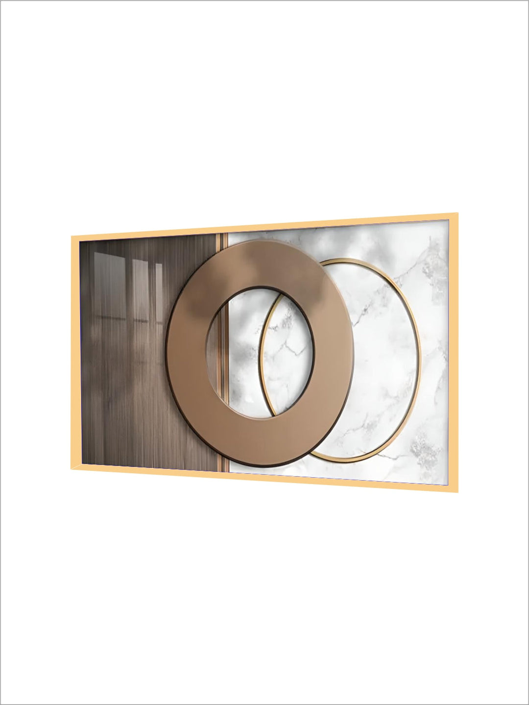 Modern Aesthetics Abstract Sun & Moon Wall Art Fine Art Canvas Prints Pictures For Luxury Loft Living Room Dining Room Lifestyle Art Decor