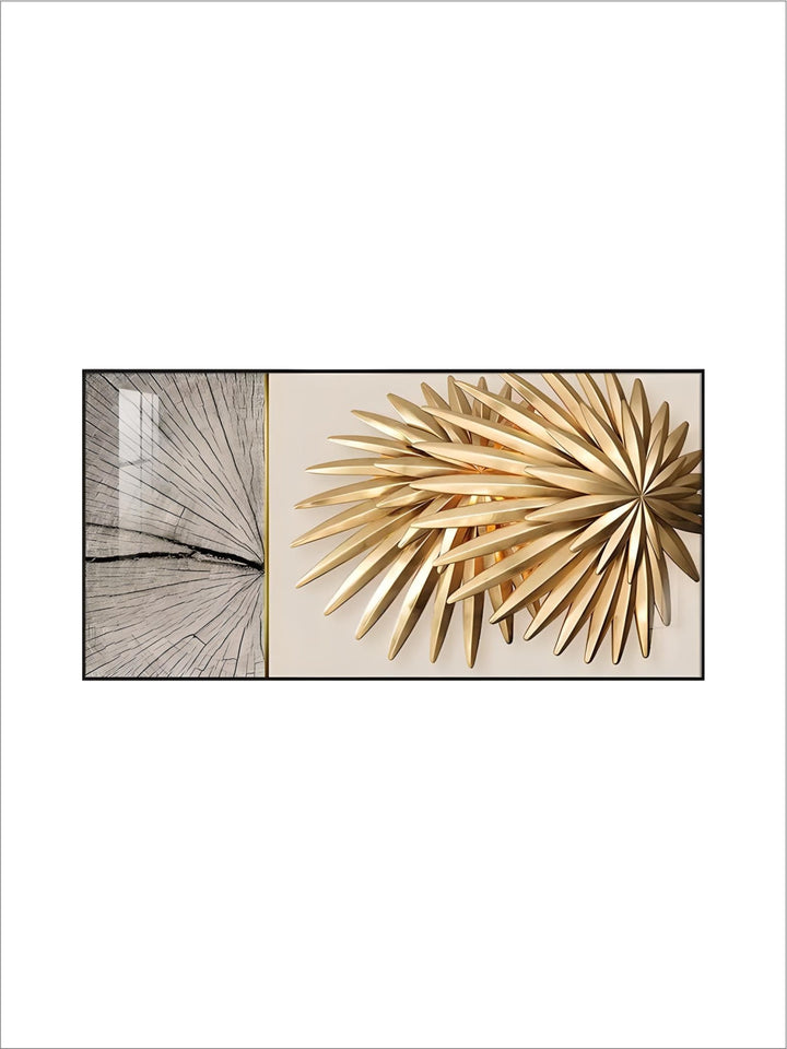 Modern Aesthetics Abstract Sun & Moon Wall Art Fine Art Canvas Prints Pictures For Luxury Loft Living Room Dining Room Lifestyle Art Decor