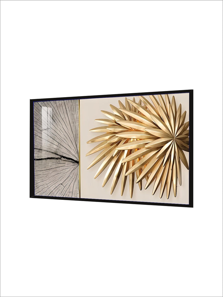 Modern Aesthetics Abstract Sun & Moon Wall Art Fine Art Canvas Prints Pictures For Luxury Loft Living Room Dining Room Lifestyle Art Decor