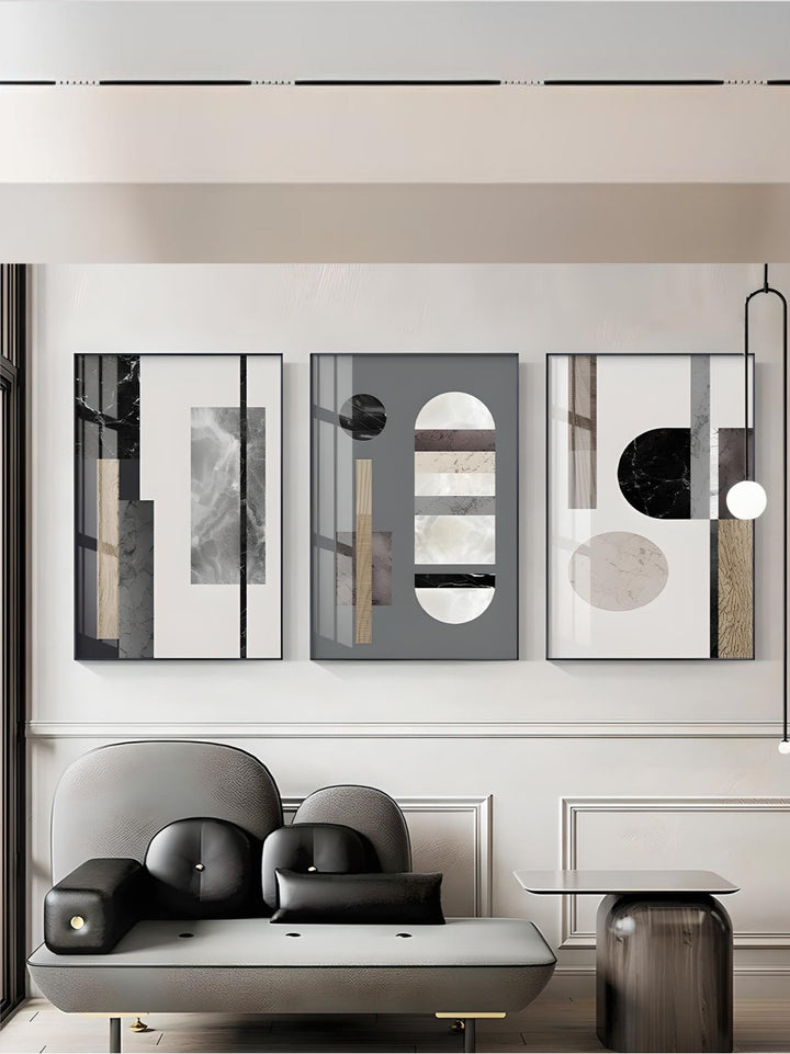 Modern Abstract Aesthetics Wall Art Fine Art Canvas Prints Pictures For Urban Apartment Living Room Dining Room Home Office Art Decor