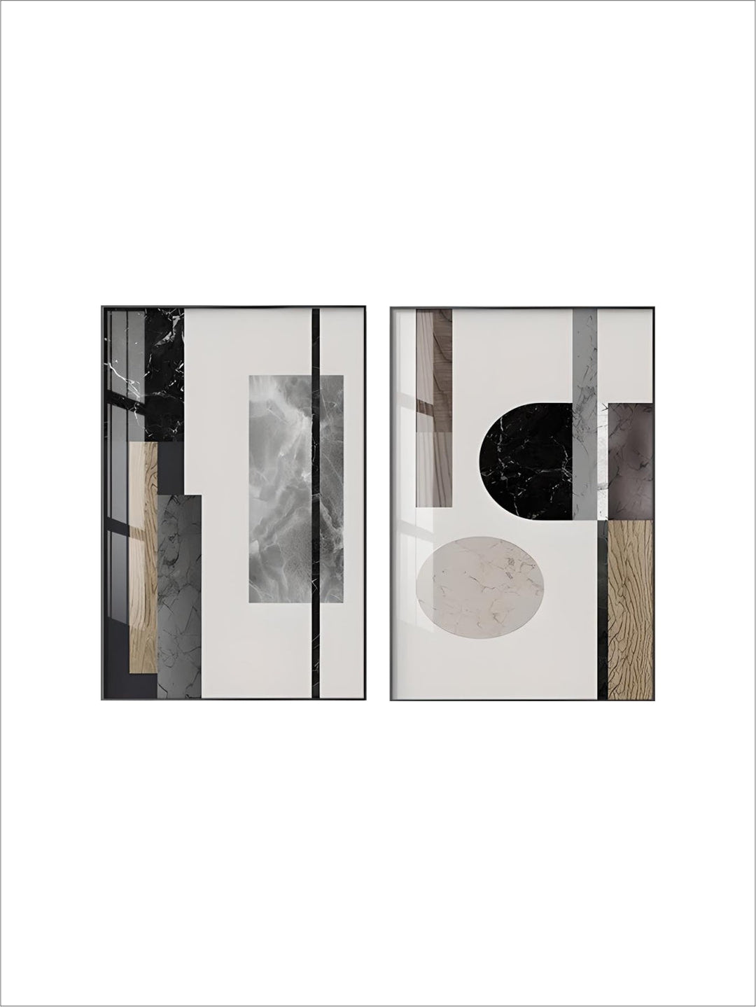 Modern Abstract Aesthetics Wall Art Fine Art Canvas Prints Pictures For Urban Apartment Living Room Dining Room Home Office Art Decor