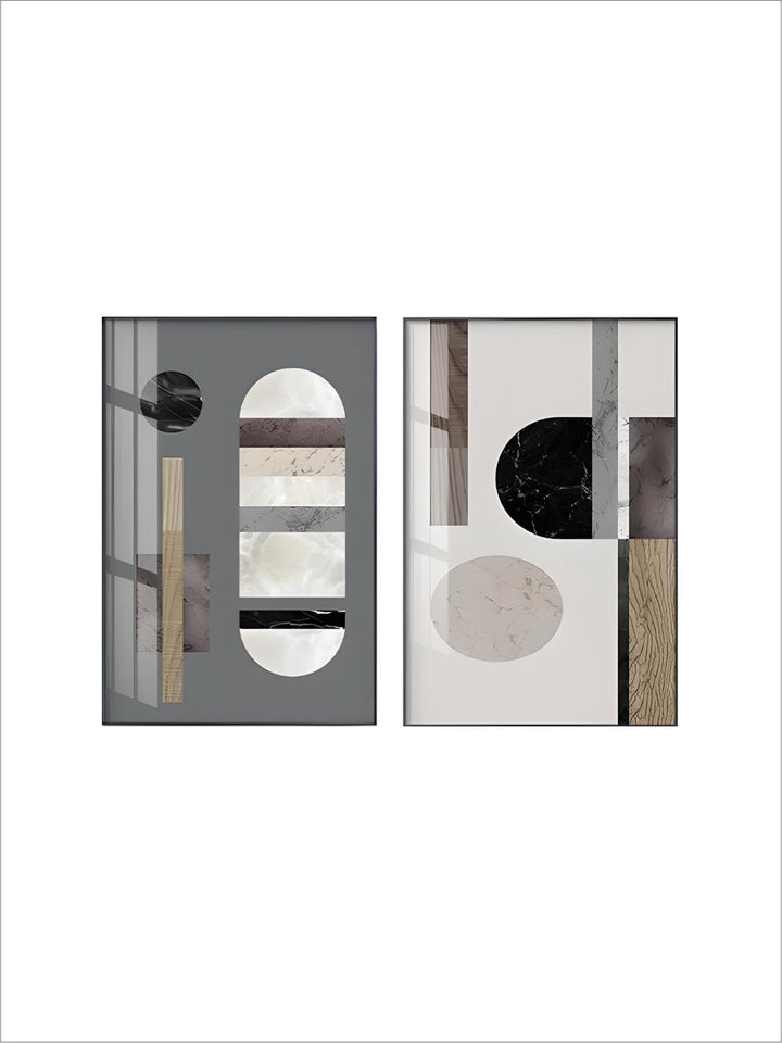 Modern Abstract Aesthetics Wall Art Fine Art Canvas Prints Pictures For Urban Apartment Living Room Dining Room Home Office Art Decor