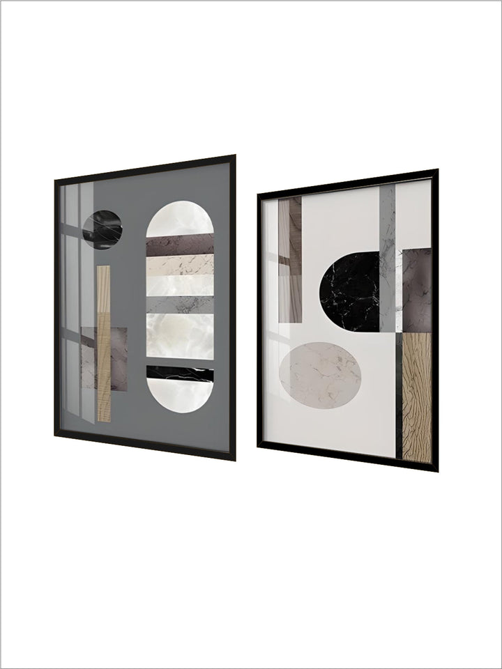 Modern Abstract Aesthetics Wall Art Fine Art Canvas Prints Pictures For Urban Apartment Living Room Dining Room Home Office Art Decor