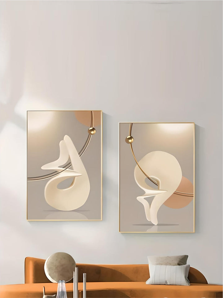 Modern Aesthetics Abstract Still Life Wall Art Fine Art Canvas Prints Light Luxury Pictures For Living Room Dining Room Home Office Decor