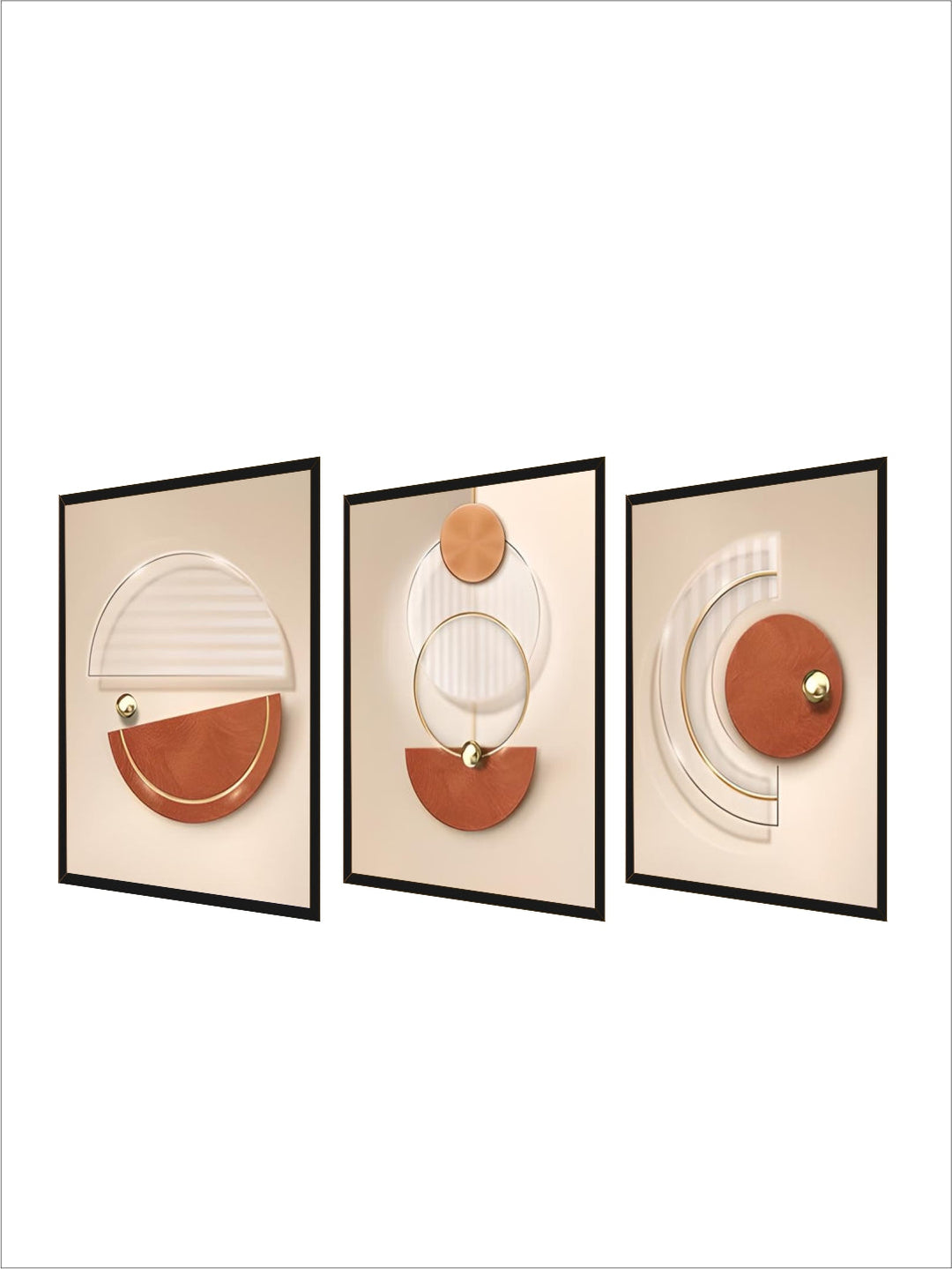 Harmonious Abstract Geometry Modern Aesthetics Wall Art Fine Art Canvas Prints Posters Pictures For Contemporary Apartment Living Room