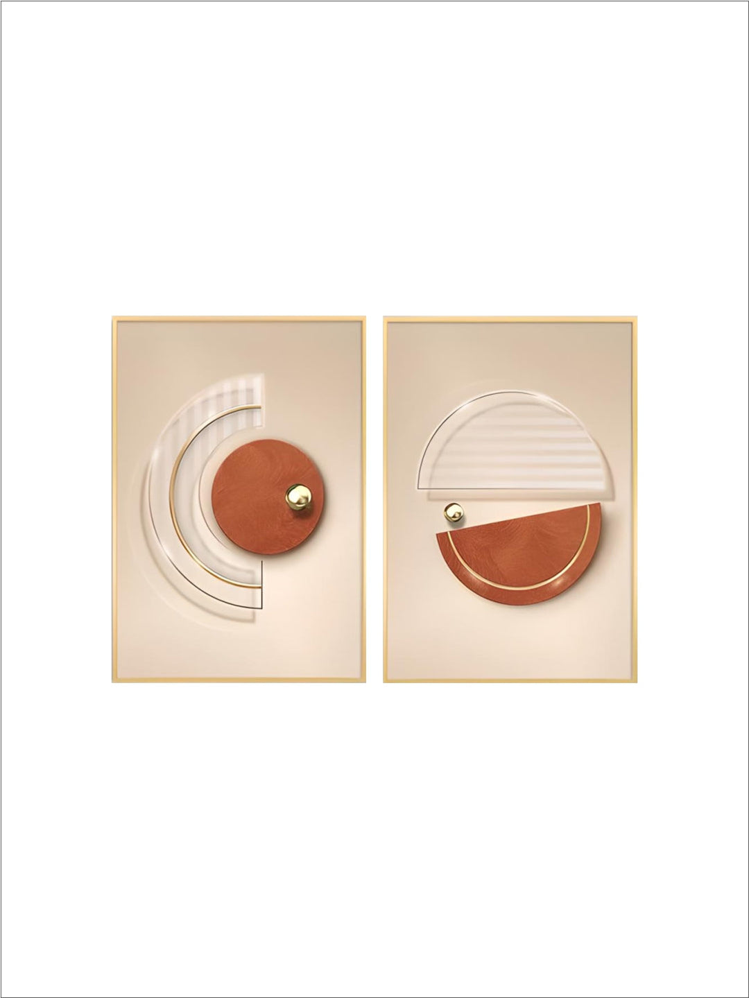 Harmonious Abstract Geometry Modern Aesthetics Wall Art Fine Art Canvas Prints Posters Pictures For Contemporary Apartment Living Room