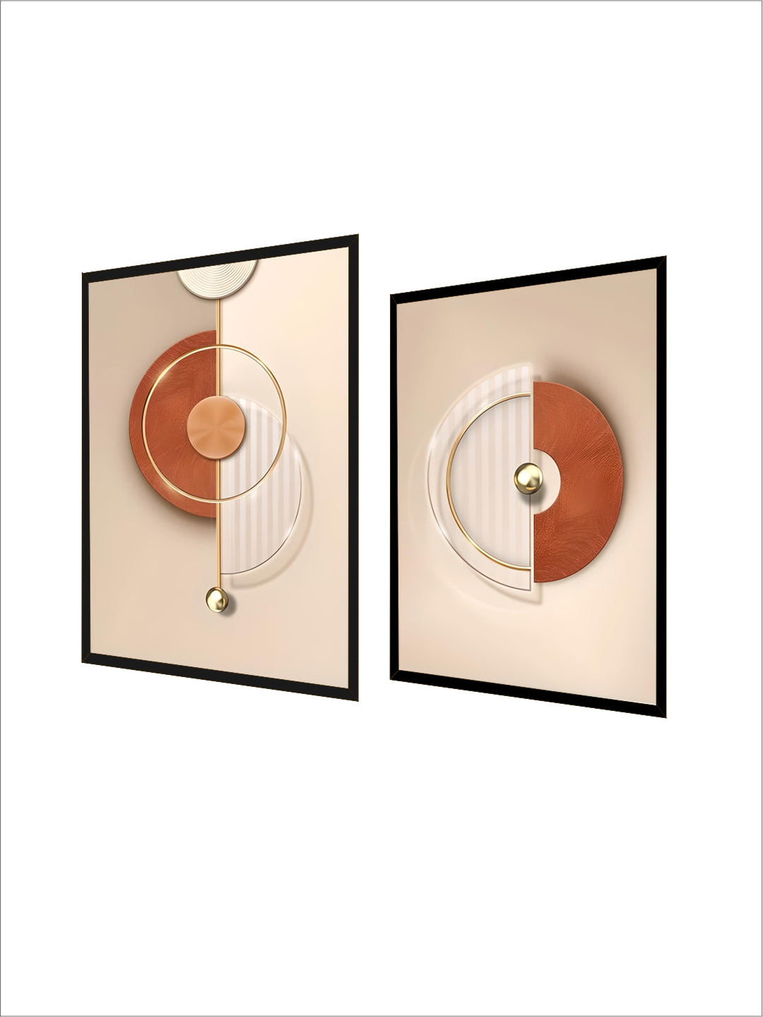 Harmonious Abstract Geometry Modern Aesthetics Wall Art Fine Art Canvas Prints Posters Pictures For Contemporary Apartment Living Room