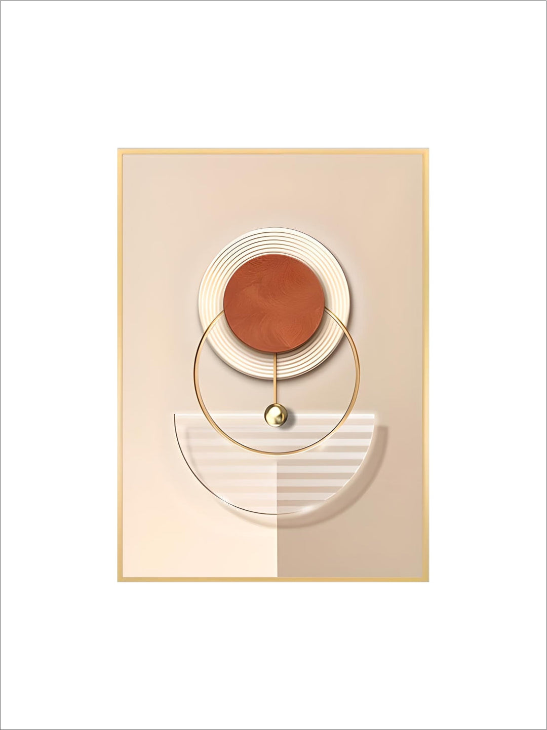 Harmonious Abstract Geometry Modern Aesthetics Wall Art Fine Art Canvas Prints Posters Pictures For Contemporary Apartment Living Room