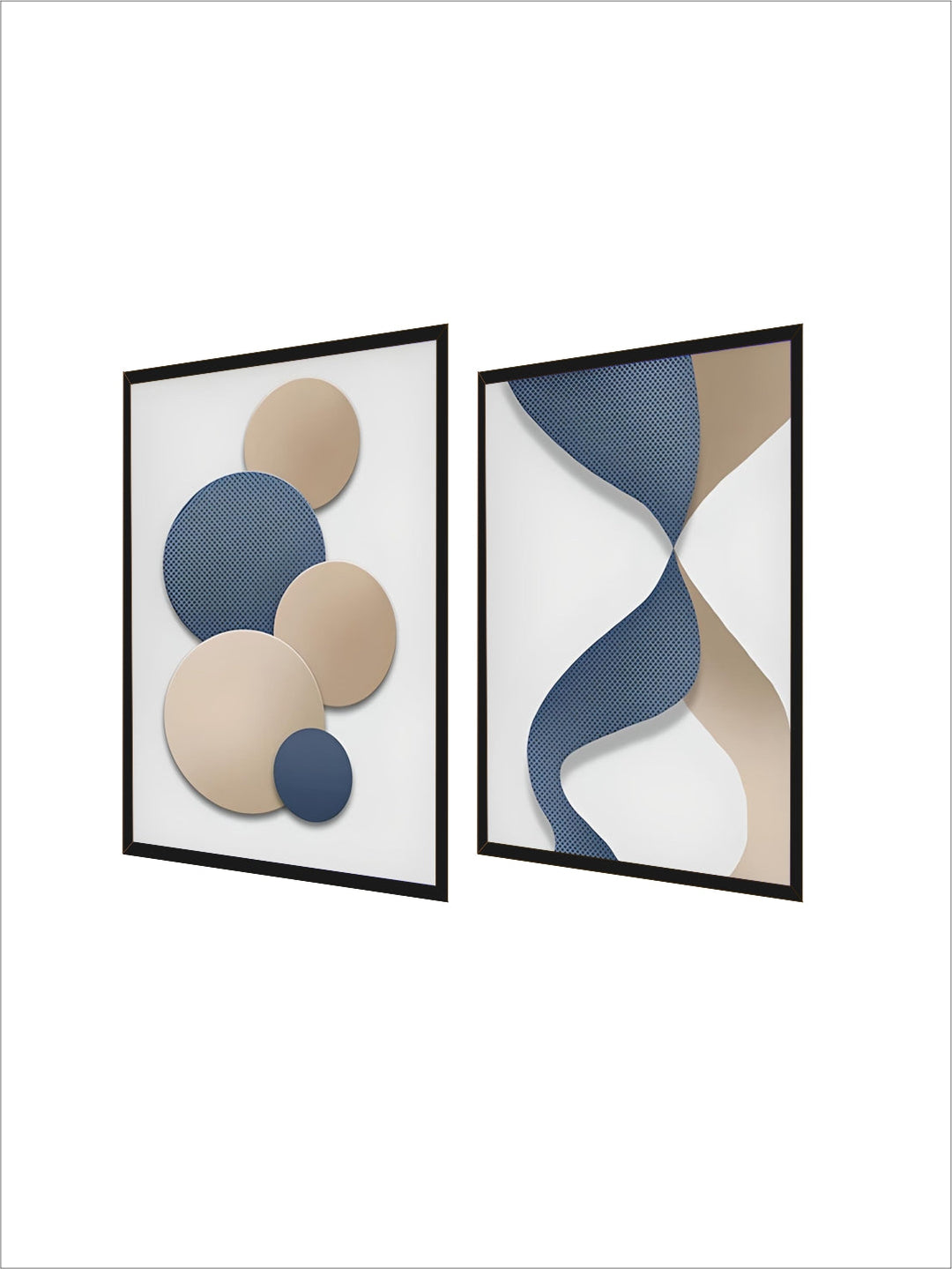 Modern Aesthetics Abstract Geometry Wall Art Fine Art Canvas Prints Posters Pictures For Modern Apartment Living Room Light Luxury Home Decor