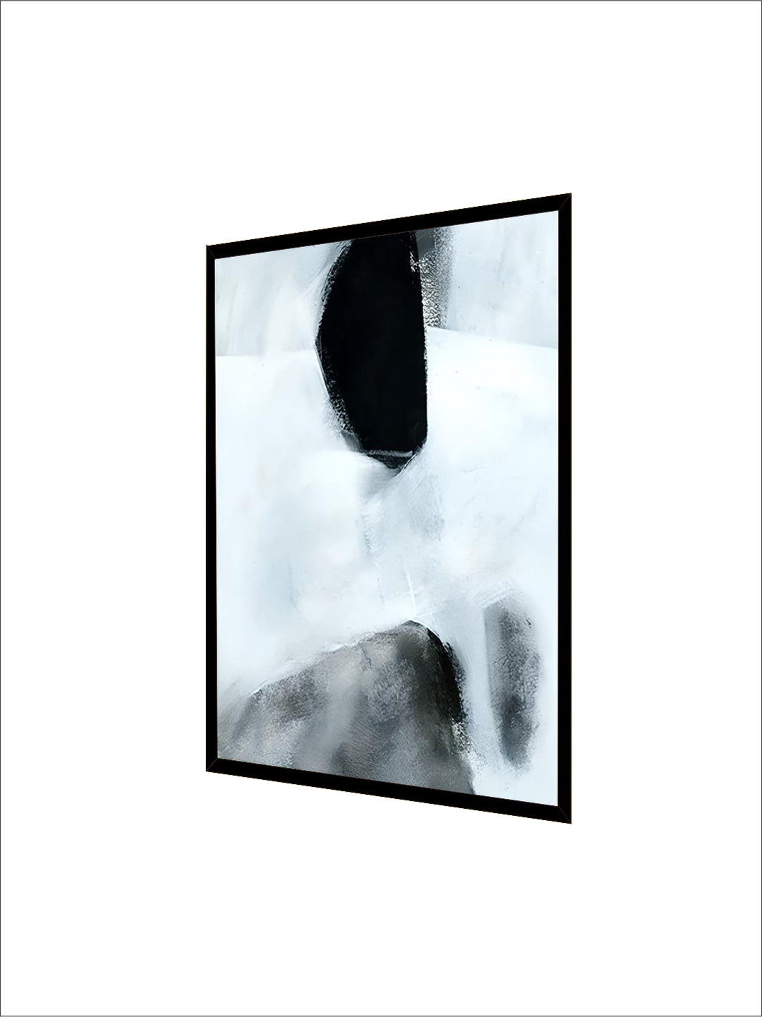 Dark Stones Abstract Wall Art Fine Art Canvas Prints nordic Pictures For Modern Apartment Living Room Home Office Decor