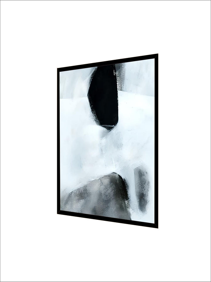 Dark Stones Abstract Wall Art Fine Art Canvas Prints nordic Pictures For Modern Apartment Living Room Home Office Decor