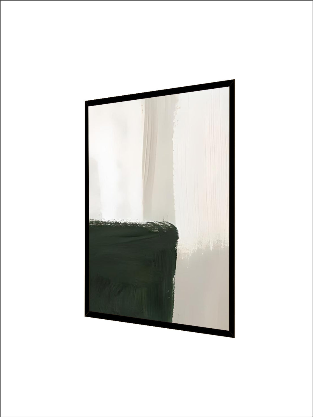 Modern Abstract Green Beige White Brushstroke Canvas Prints nordic Wall Artwork For Contemporary Living Room Home Decor Artwork