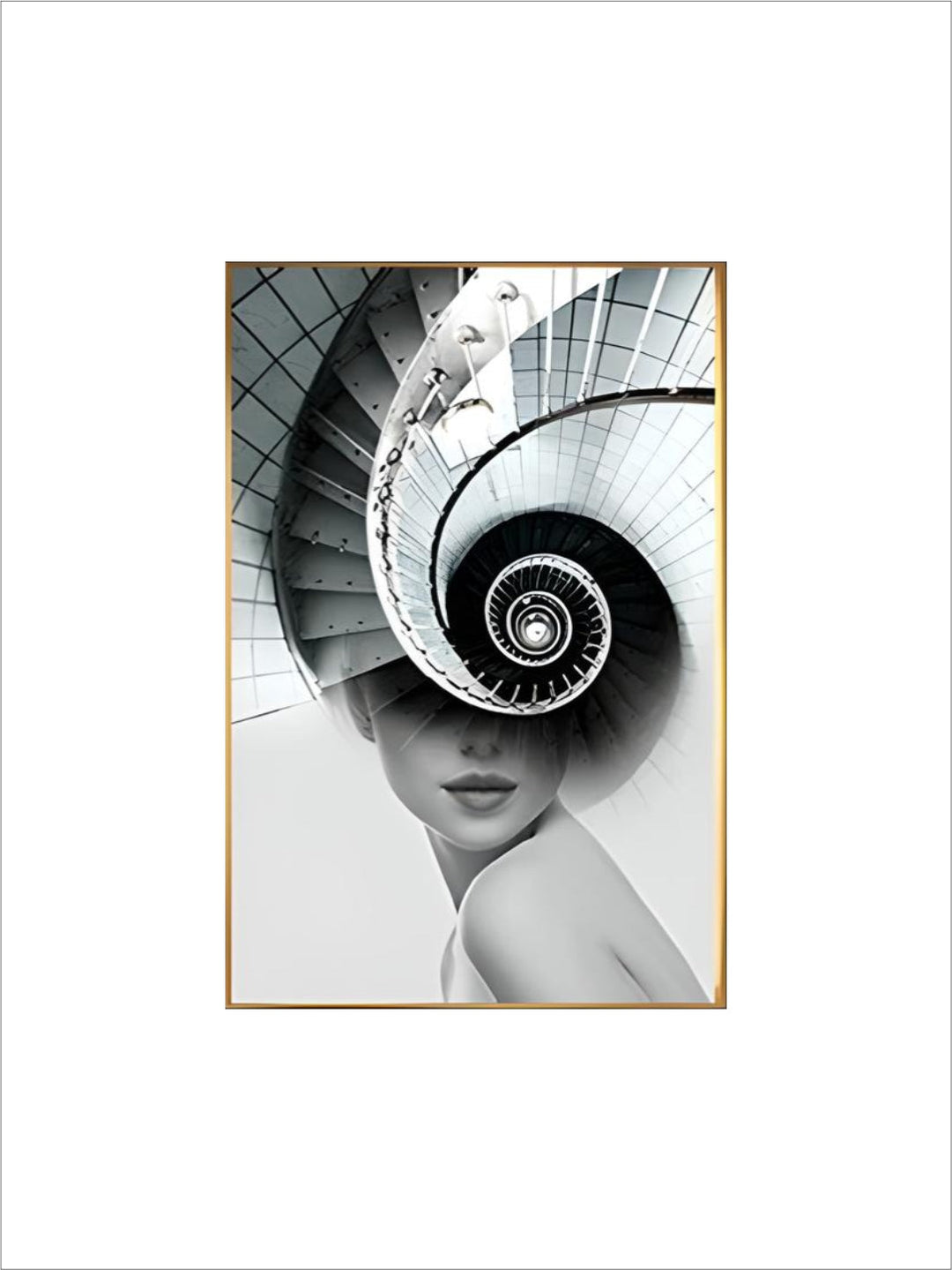 Abstract Fashion Architectural Fashion Wall Art Fine Art Canvas Prints Pictures For Modern Apartment Living Room Home Office Decor