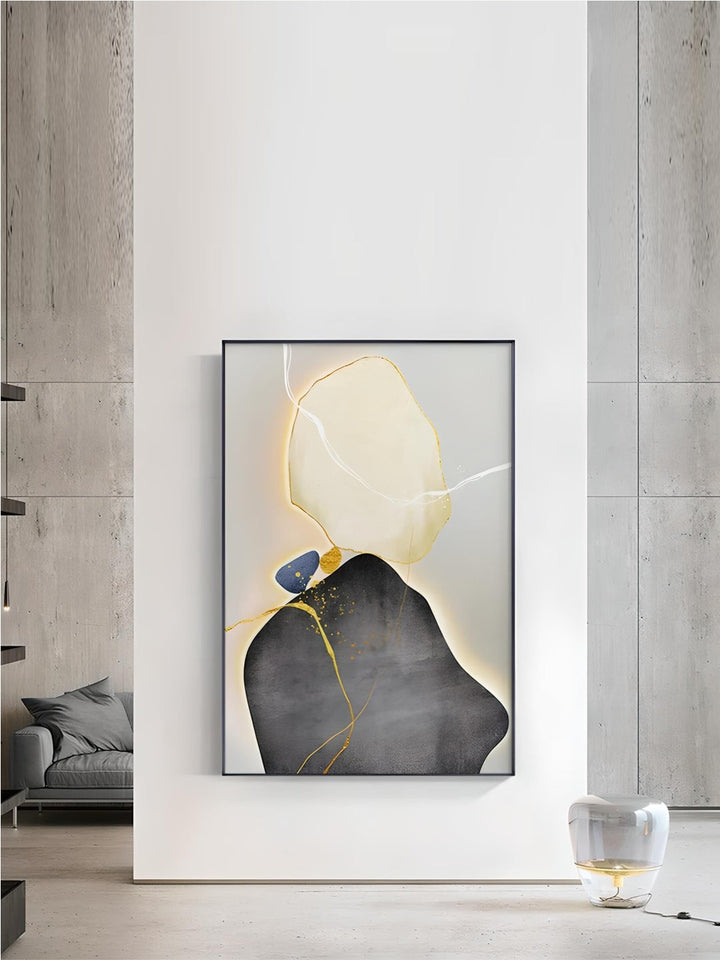 Modern Abstract nordic Zen Pebbles Wall Art Fine Art