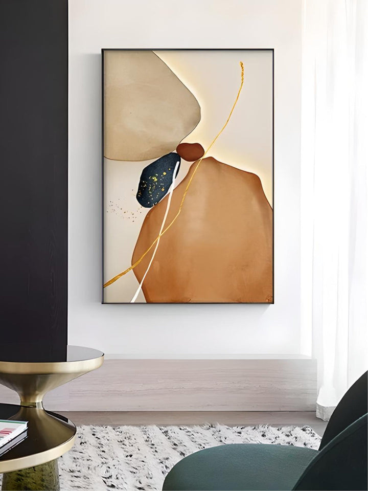 Modern Abstract nordic Zen Pebbles Wall Art Fine Art