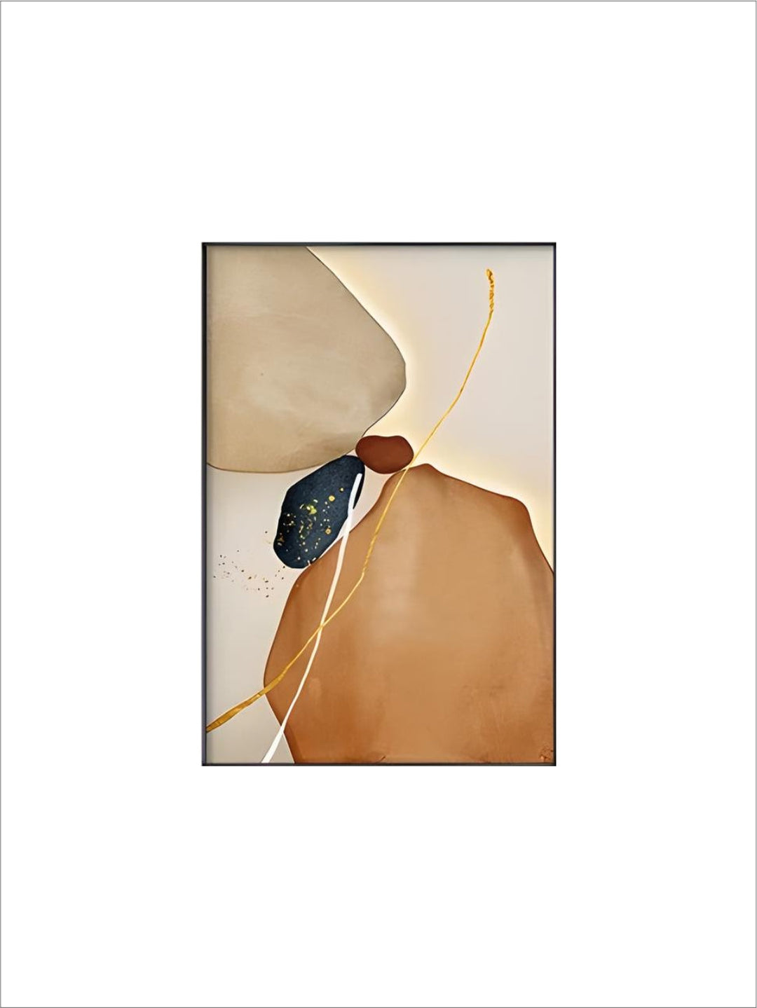 Modern Abstract nordic Zen Pebbles Wall Art Fine Art