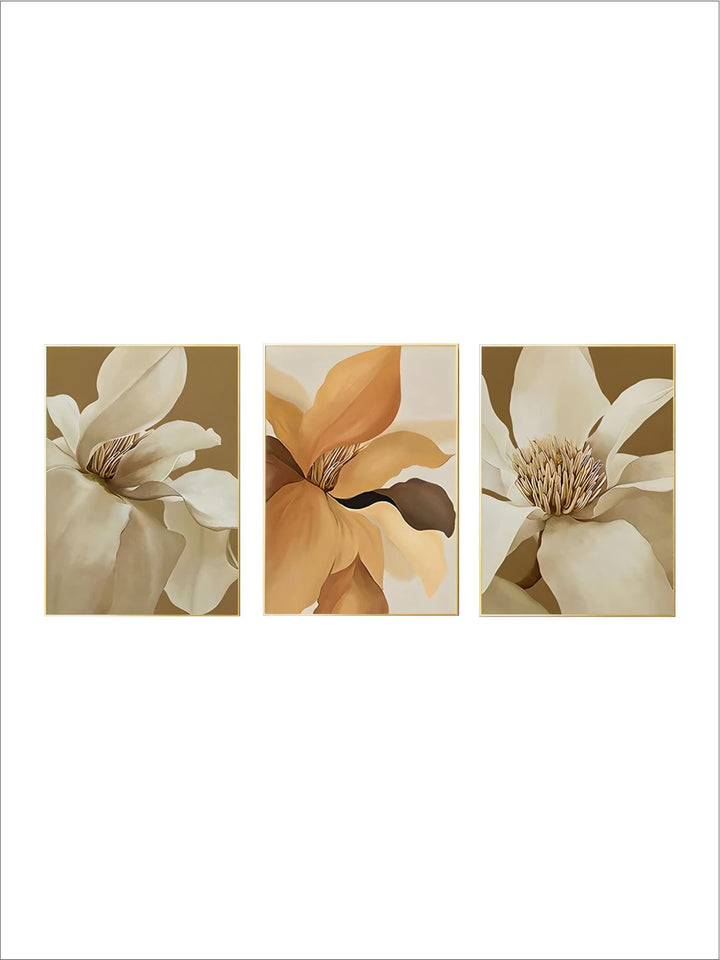 Big Abstract Floral Wall Art Fine Art Canvas Prints Modern Botany Pictures For Living Room Dining Room Bedroom Art Decor