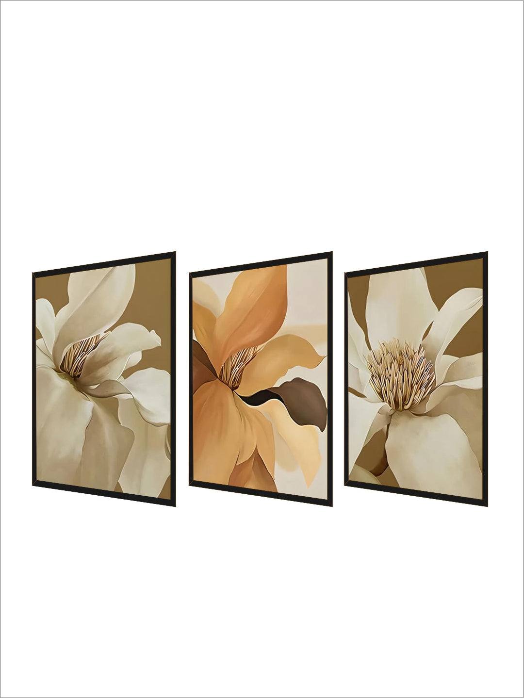 Big Abstract Floral Wall Art Fine Art Canvas Prints Modern Botany Pictures For Living Room Dining Room Bedroom Art Decor