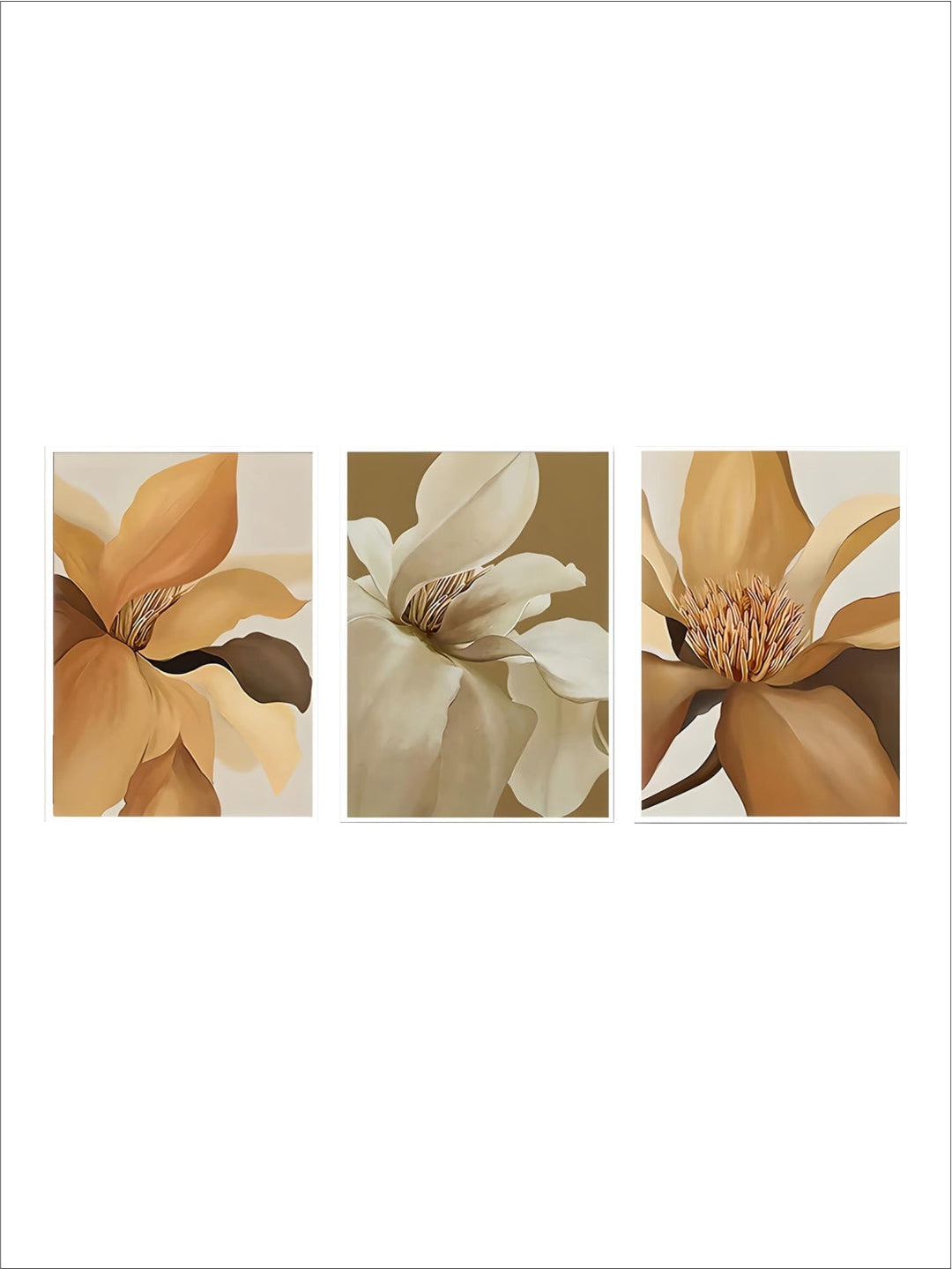 Big Abstract Floral Wall Art Fine Art Canvas Prints Modern Botany Pictures For Living Room Dining Room Bedroom Art Decor