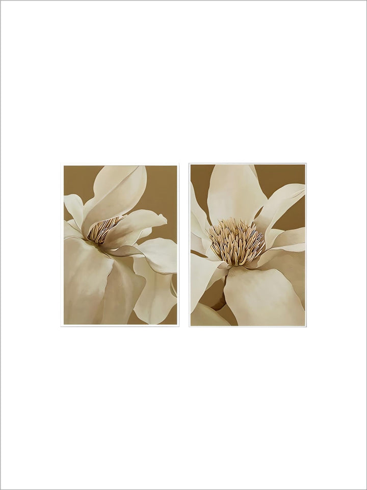 Big Abstract Floral Wall Art Fine Art Canvas Prints Modern Botany Pictures For Living Room Dining Room Bedroom Art Decor