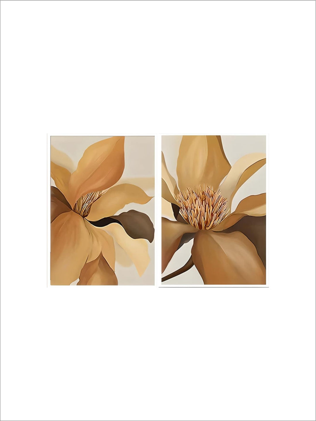 Big Abstract Floral Wall Art Fine Art Canvas Prints Modern Botany Pictures For Living Room Dining Room Bedroom Art Decor