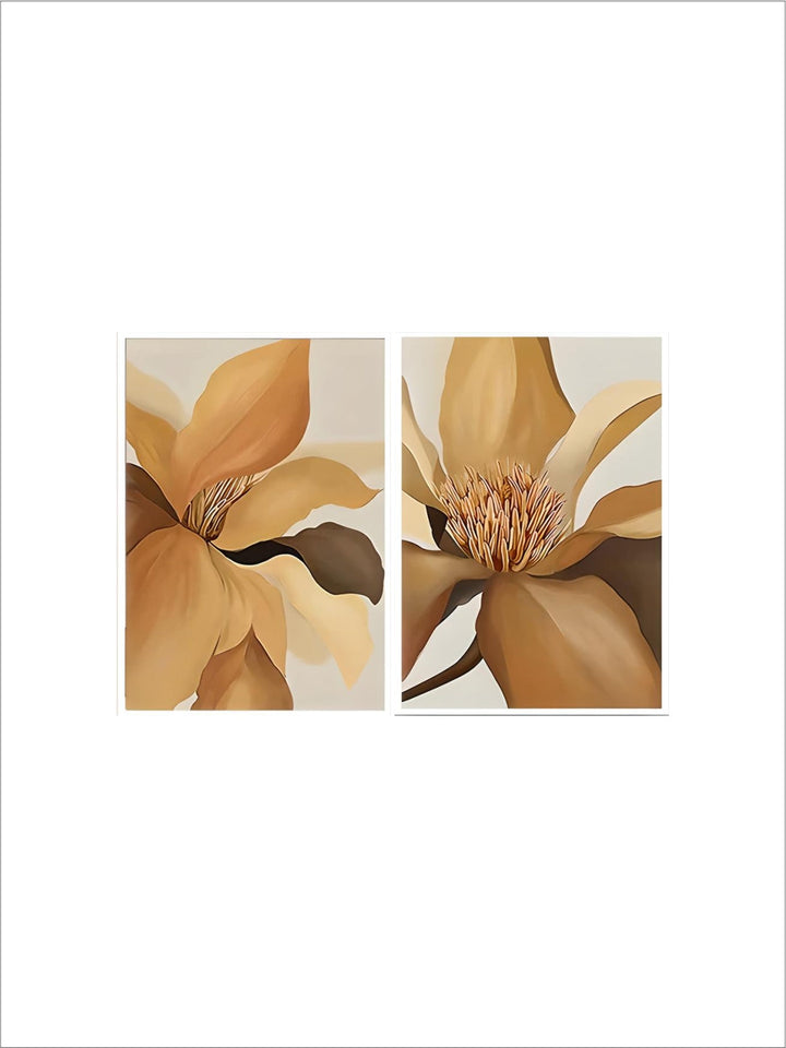 Big Abstract Floral Wall Art Fine Art Canvas Prints Modern Botany Pictures For Living Room Dining Room Bedroom Art Decor
