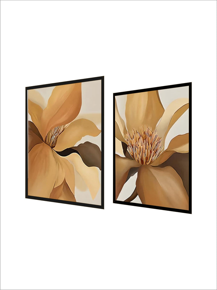 Big Abstract Floral Wall Art Fine Art Canvas Prints Modern Botany Pictures For Living Room Dining Room Bedroom Art Decor