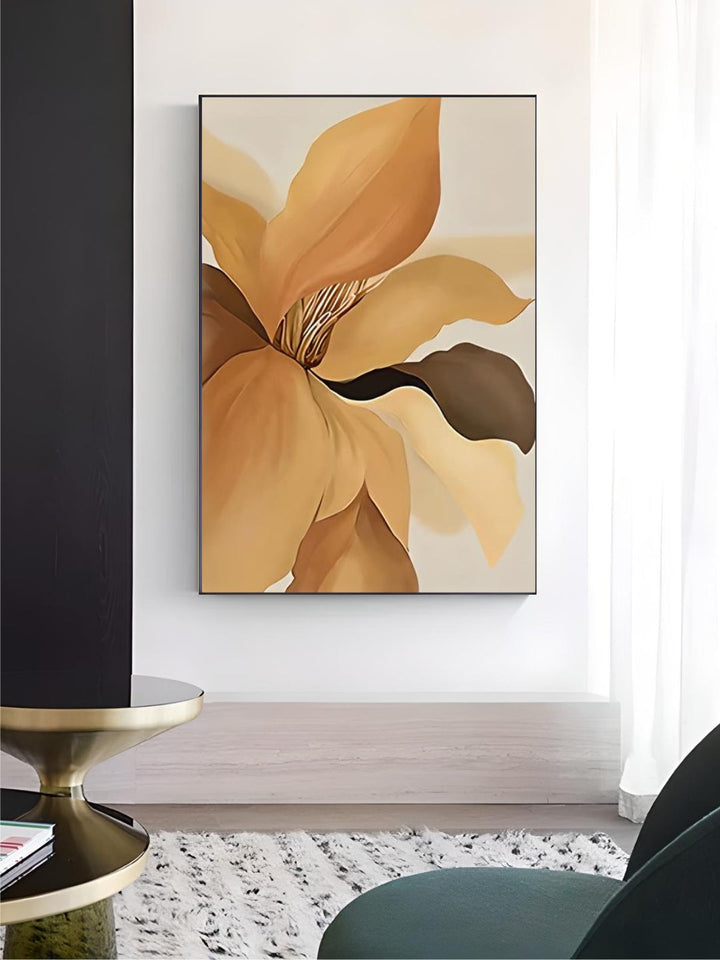 Big Abstract Floral Wall Art Fine Art Canvas Prints Modern Botany Pictures For Living Room Dining Room Bedroom Art Decor