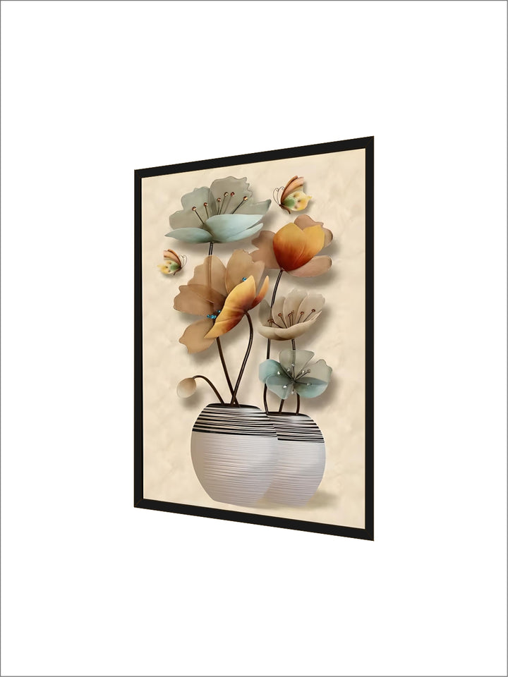 New Luxury Home Decor Animals Nordic Wall Art Golden Deer Art Porcelain Painting Crystal