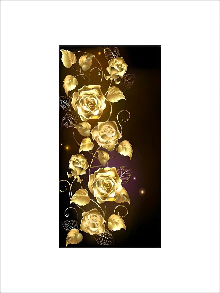 Home Wall Art Decor Luxury Black Gold Rose And Butterfly Landscape Modern nordic Poster custom canvas art prints