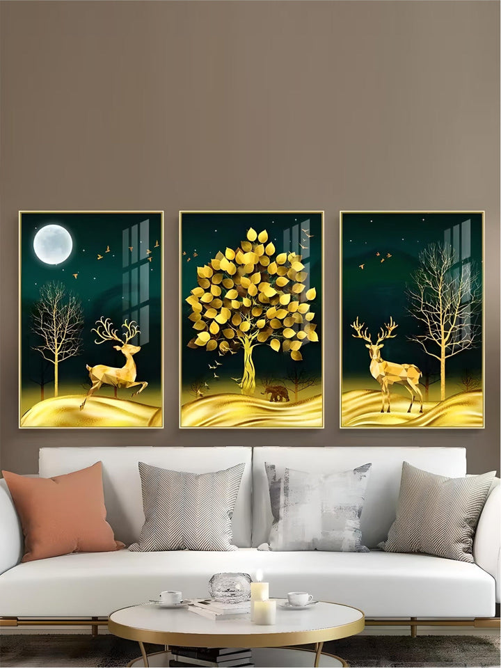 modern nordic wall art canvas painting crystal porcelain