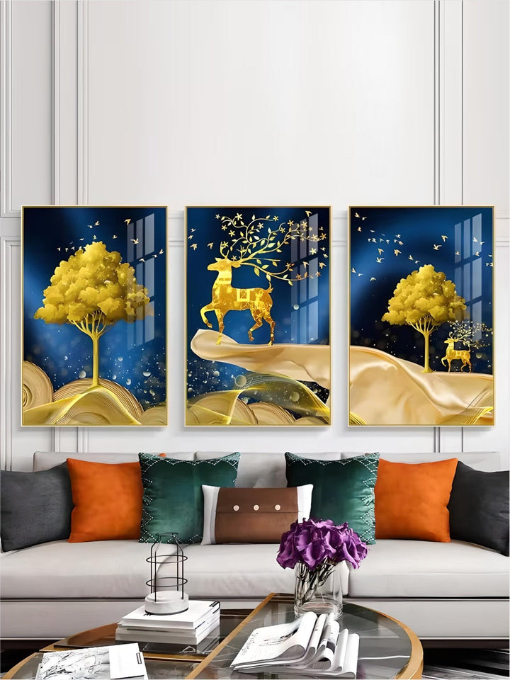 modern nordic wall art canvas painting crystal porcelain