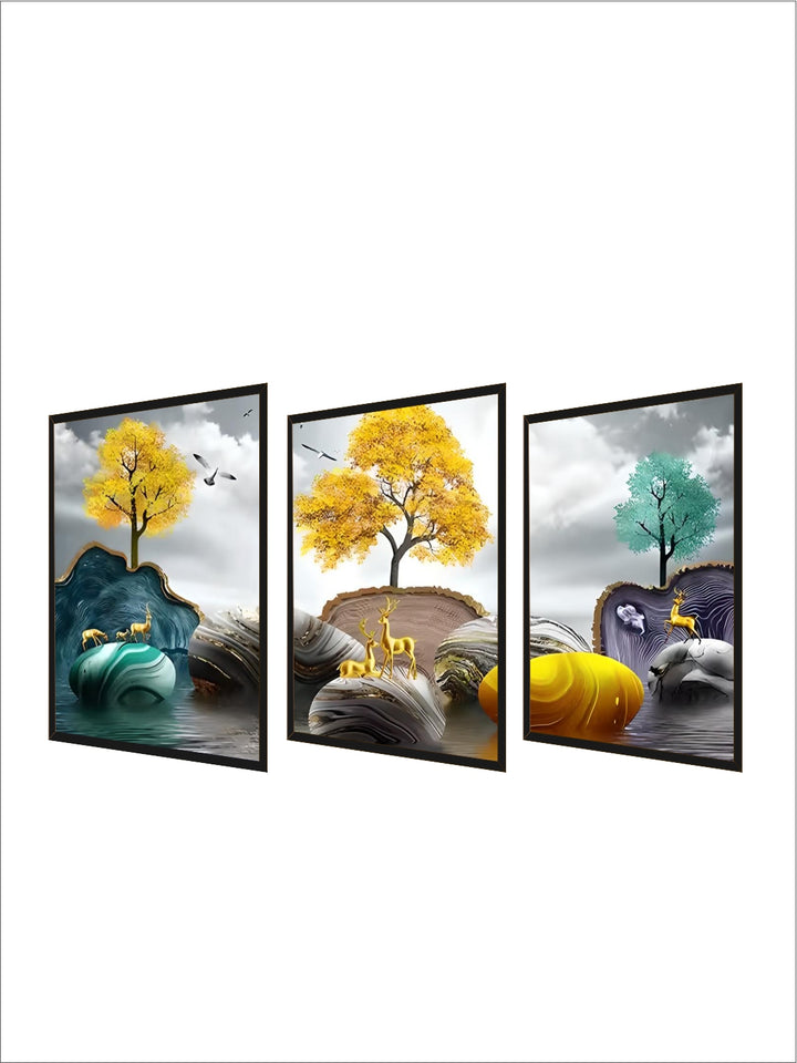 modern nordic wall art canvas painting crystal porcelain