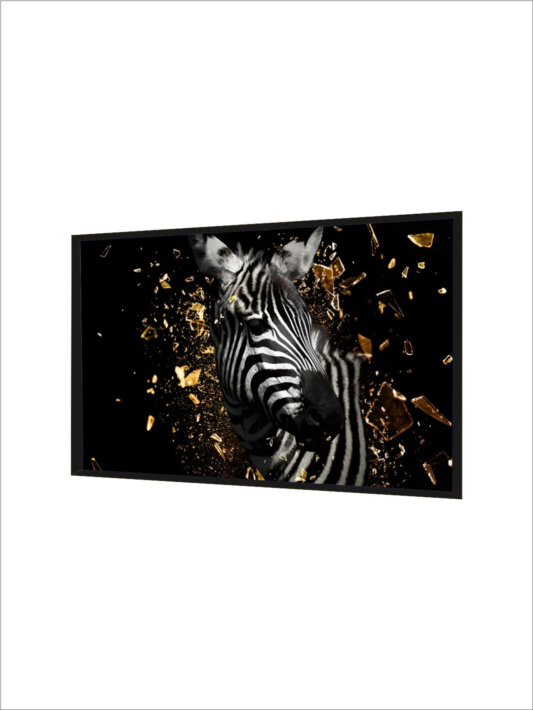 Modern Wild Animal Posters Wall Art Fine Art Canvas Prints Lion Elephant Leopard Zebra Pictures For Living Room Home Office Decor