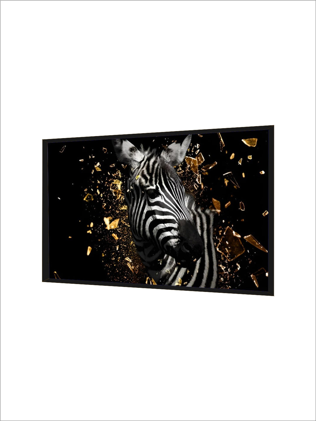 Modern Wild Animal Posters Wall Art Fine Art Canvas Prints Lion Elephant Leopard Zebra Pictures For Living Room Home Office Decor