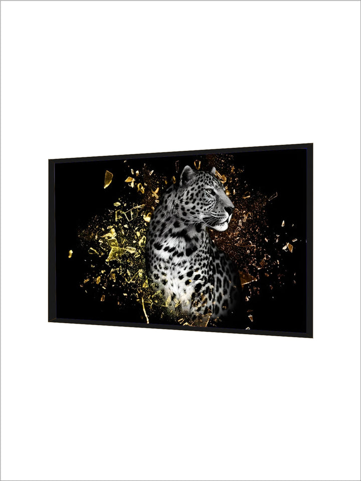 Modern Wild Animal Posters Wall Art Fine Art Canvas Prints Lion Elephant Leopard Zebra Pictures For Living Room Home Office Decor