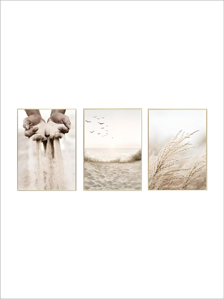 Dandelion Beach Sunset Simple Landscape Wall Art Fine Art Canvas Prints Lifestyle Pictures Of Nature For Living Room Bedroom Decor