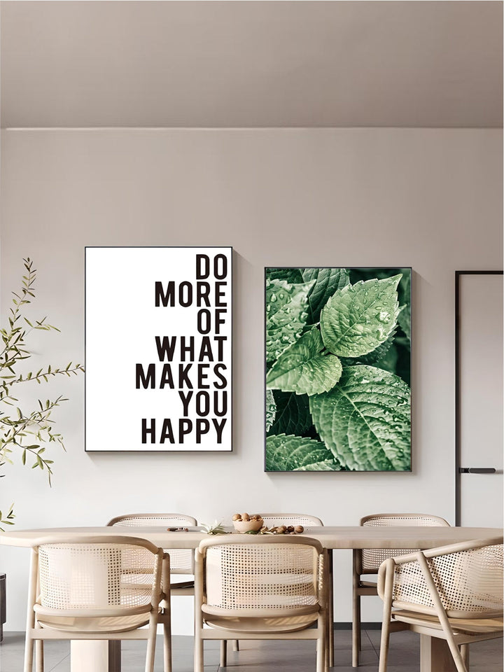 Minimalist Monstera Green Leaves Botanical Wall Art Fine Art Canvas Prints Cactus Poster Pictures For Living Room Dining Room nordic Home Decor