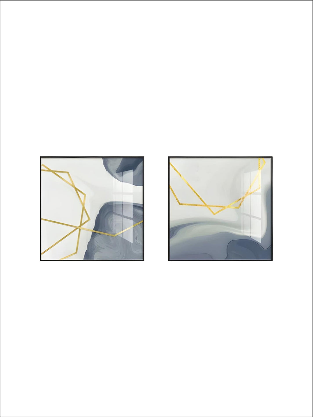 Simple Minimalist Nordic Abstract Square Format Wall Art Fine Art