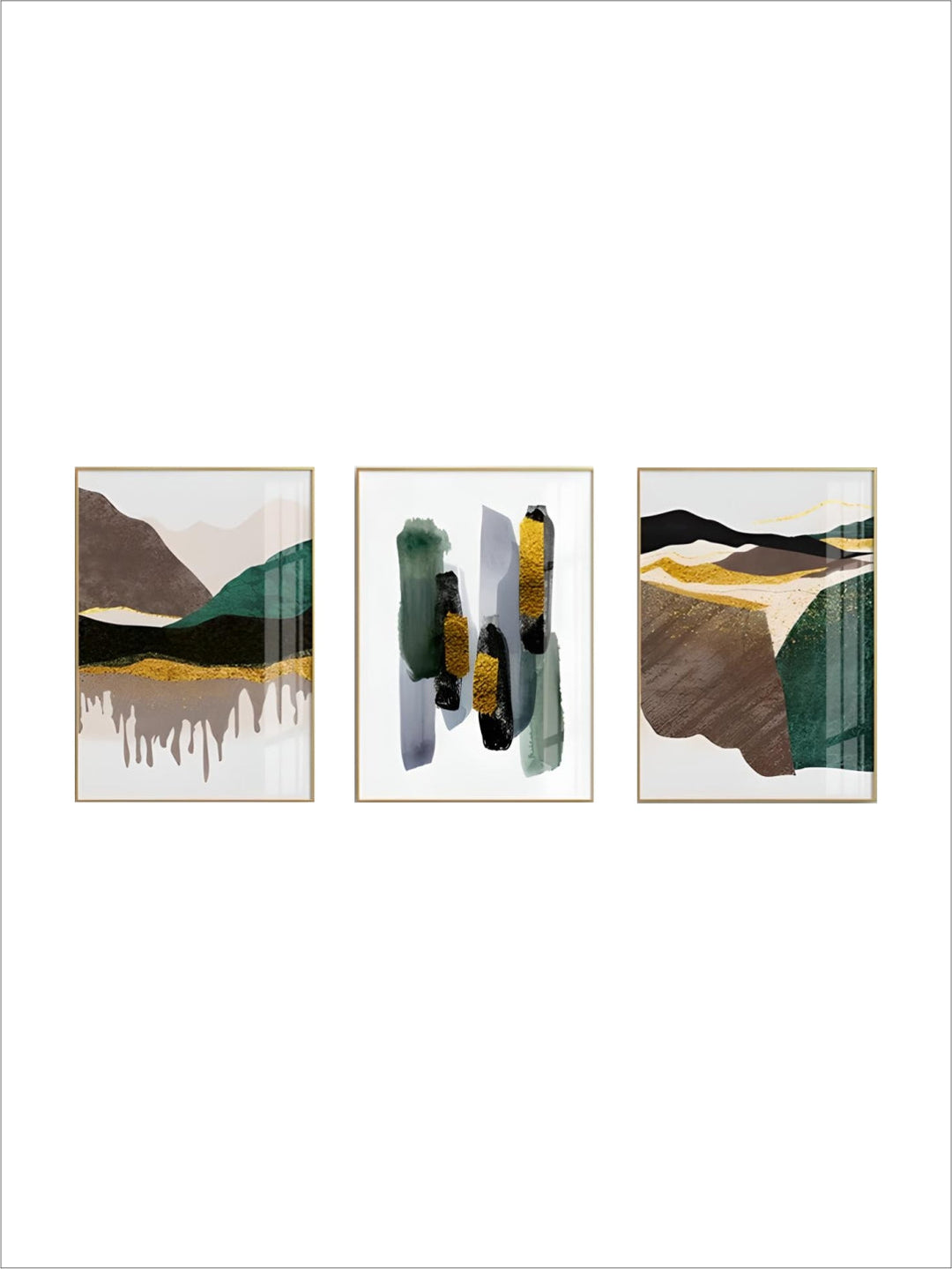 Abstract Mountain Landscape Wall Art Fine Art Canvas Prints Pictures For Modern Apartment Living Room Bedroom Hotel Room Art Decor