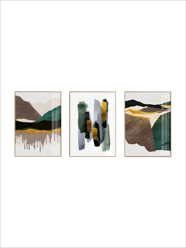 Abstract Mountain Landscape Wall Art Fine Art Canvas Prints Pictures For Modern Apartment Living Room Bedroom Hotel Room Art Decor