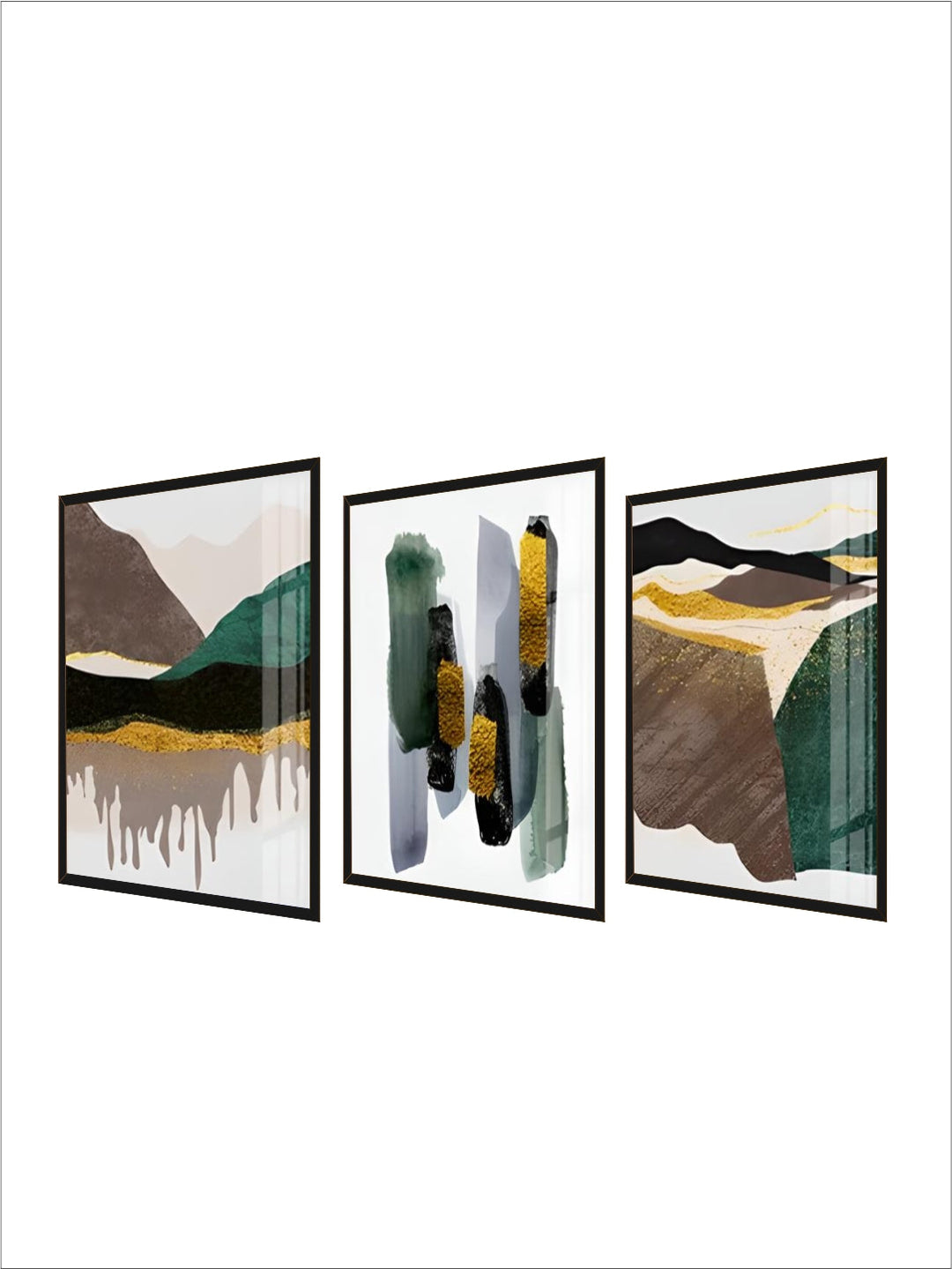 Abstract Mountain Landscape Wall Art Fine Art Canvas Prints Pictures For Modern Apartment Living Room Bedroom Hotel Room Art Decor