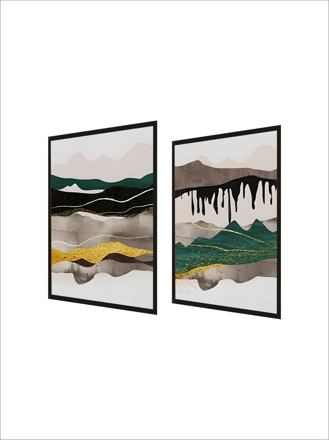 Abstract Mountain Landscape Wall Art Fine Art Canvas Prints Pictures For Modern Apartment Living Room Bedroom Hotel Room Art Decor
