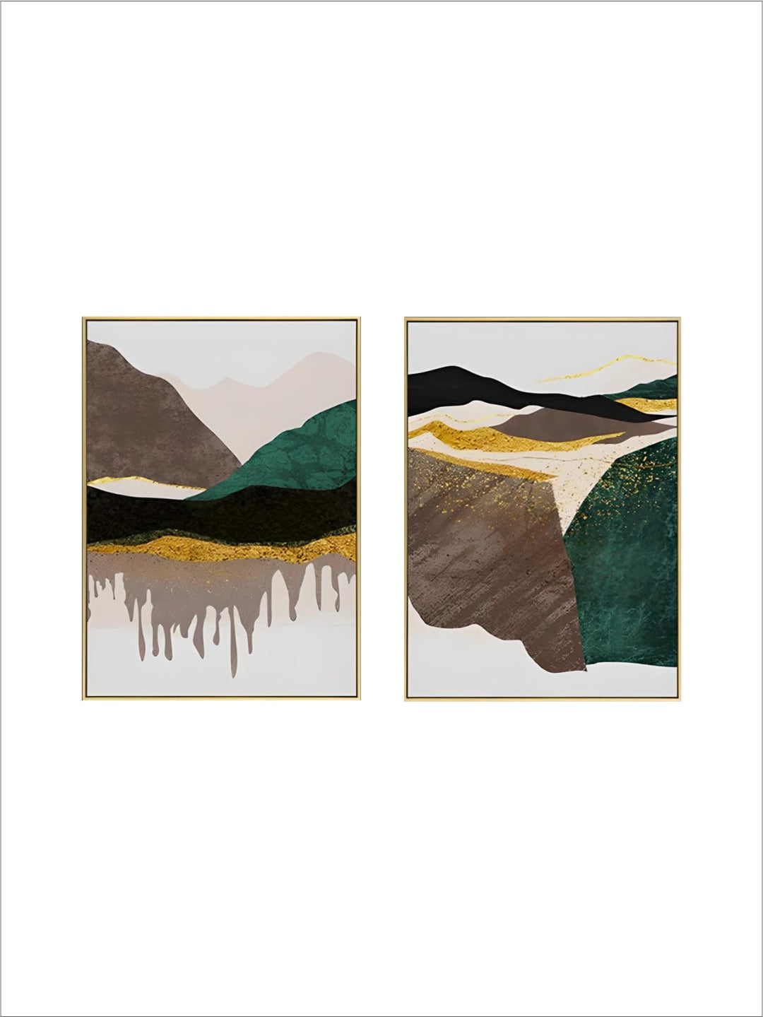 Abstract Mountain Landscape Wall Art Fine Art Canvas Prints Pictures For Modern Apartment Living Room Bedroom Hotel Room Art Decor