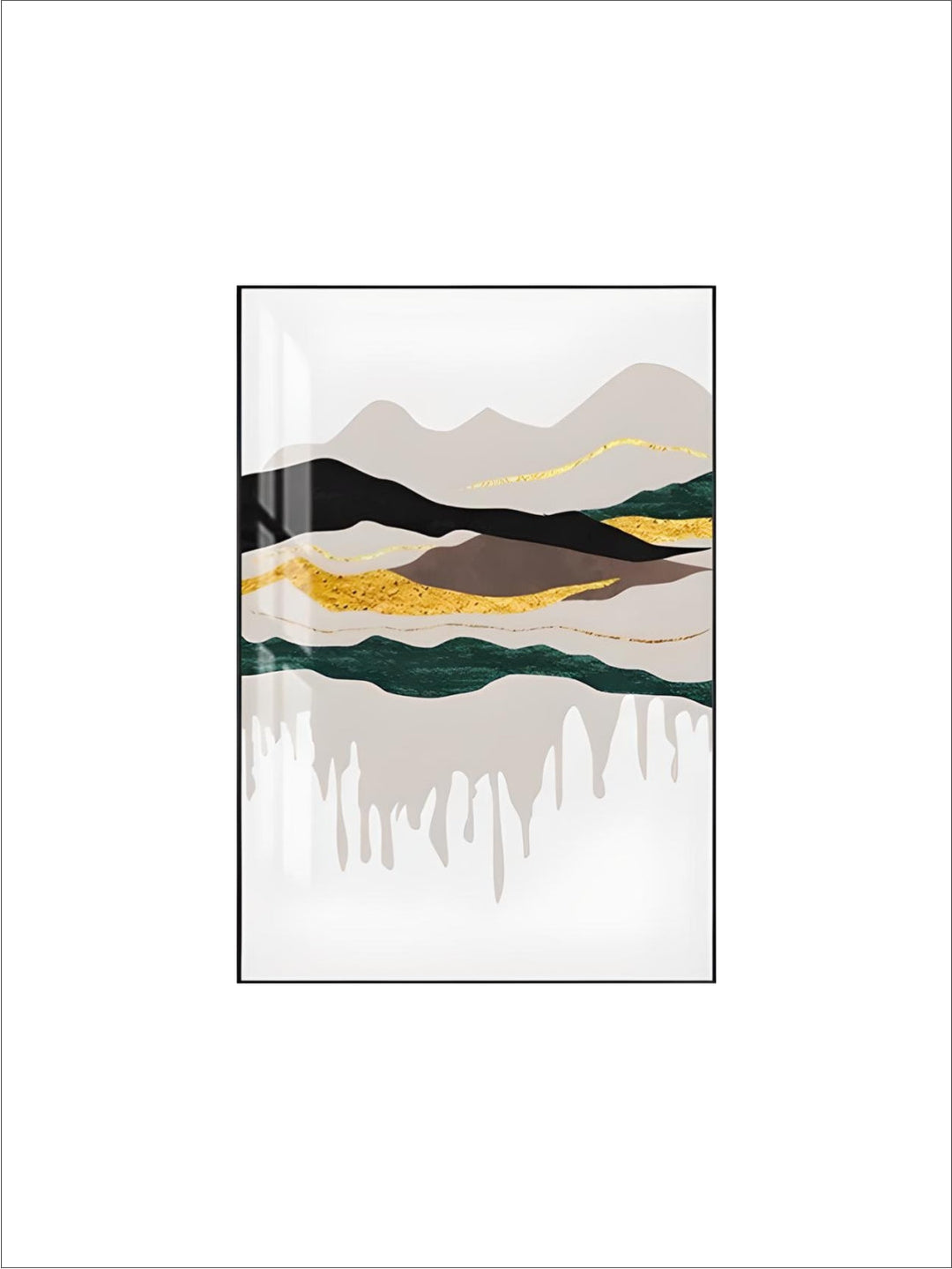 Abstract Mountain Landscape Wall Art Fine Art Canvas Prints Pictures For Modern Apartment Living Room Bedroom Hotel Room Art Decor