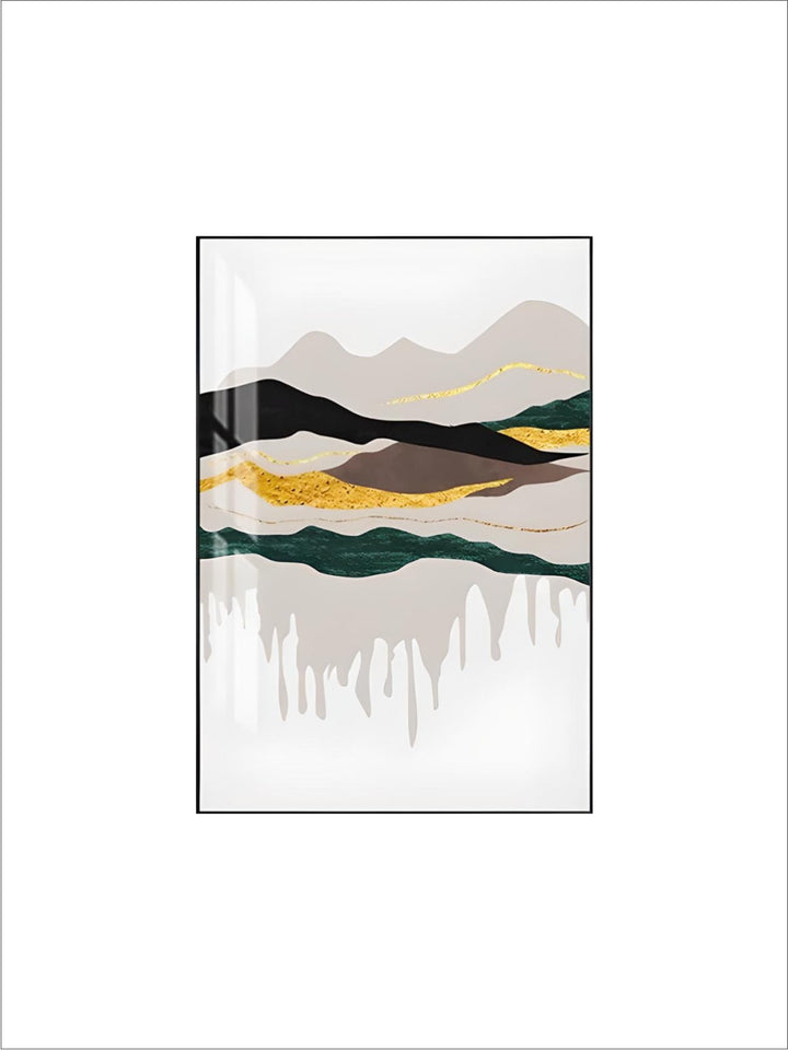 Abstract Mountain Landscape Wall Art Fine Art Canvas Prints Pictures For Modern Apartment Living Room Bedroom Hotel Room Art Decor