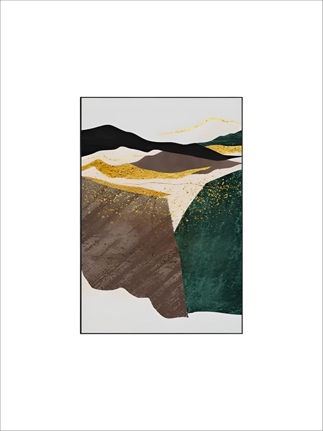 Abstract Mountain Landscape Wall Art Fine Art Canvas Prints Pictures For Modern Apartment Living Room Bedroom Hotel Room Art Decor