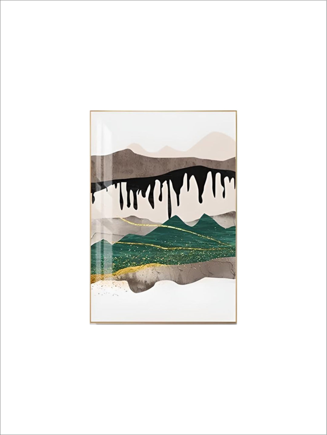 Abstract Mountain Landscape Wall Art Fine Art Canvas Prints Pictures For Modern Apartment Living Room Bedroom Hotel Room Art Decor