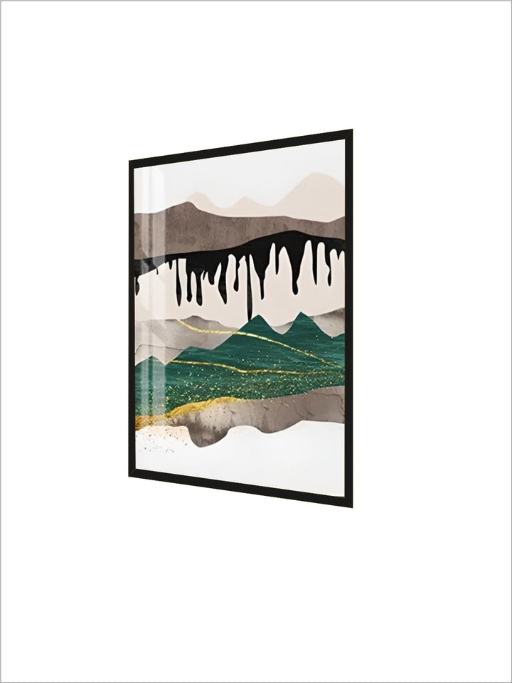 Abstract Mountain Landscape Wall Art Fine Art Canvas Prints Pictures For Modern Apartment Living Room Bedroom Hotel Room Art Decor